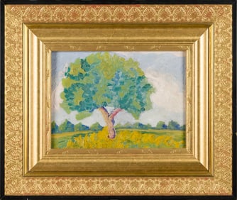MARY KATHRYN BRYAN OIL, AUTUMN AFTERNOON.