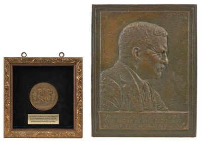 PAUL MANSHIP AND JAMES FRASER BRONZES.