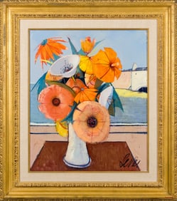 CHARLES LEVIER OIL, STILL LIFE.