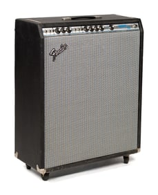 VINTAGE FENDER SILVERFACE BASSMAN TEN COMBO.