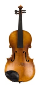 ANTIQUE GERMAN MADE VIOLIN IN ALLIGATOR CASE.