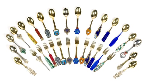 A. MICHELSEN DANISH STERLING FLATWARE.