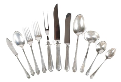 TOWLE LADY CONSTANCE STERLING FLATWARE.
