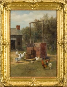 BURR HALLIDAY NICHOLLS OIL, WELL WITH POULTRY.