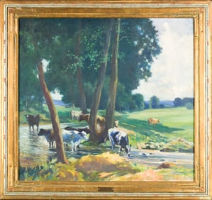 CORWIN LINSON OIL, NOON REPOSE.