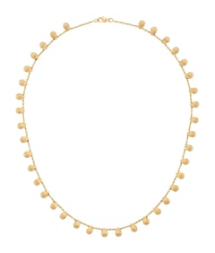 MARCO BICEGO 18K GOLD SIGNATURE NECKLACE.