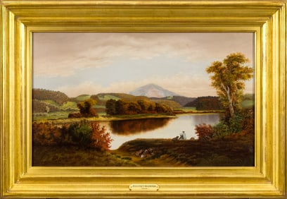 19TH C. OIL, ASCUTNEY MOUNTAIN.