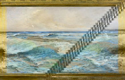 ARTHUR V. DIEHL OIL, SEASCAPE.