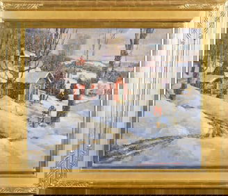 DONALD ALLEN MOSHER OIL, MAPLE SUGARING.