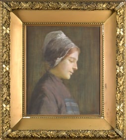 ANNA LEE STACEY PASTEL, PORTRAIT.