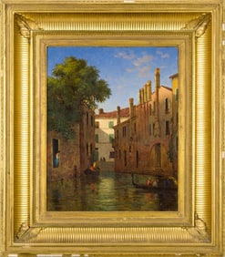 CHRISTOPER P. CRANCH OIL, VENETIAN CANAL.