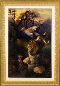 RAYMOND C. BOOTH OIL ON BOARD, JAY.