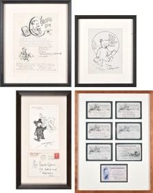 CLIFFORD KENNEDY BERRYMAN, SKETCHES, GOULD FAMILY.