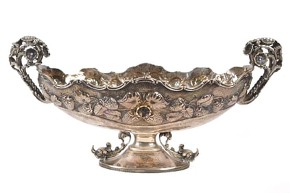 ANTIQUE STERLING SILVER CENTERPIECE.