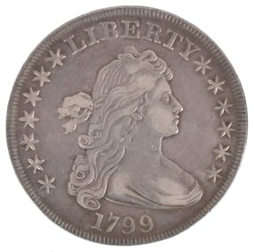 1799 BUST SILVER DOLLAR.