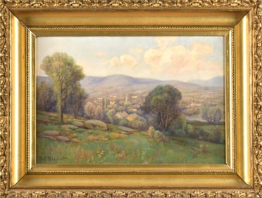 DANIEL FOLGER BIGELOW OIL, LANDSCAPE.