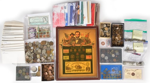 US & FOREIGN COINS, AND RELATED.