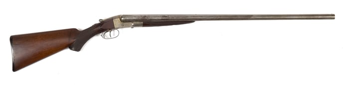 ANTIQUE FOREHAND ARMS 12 GAUGE SBS SHOTGUN.