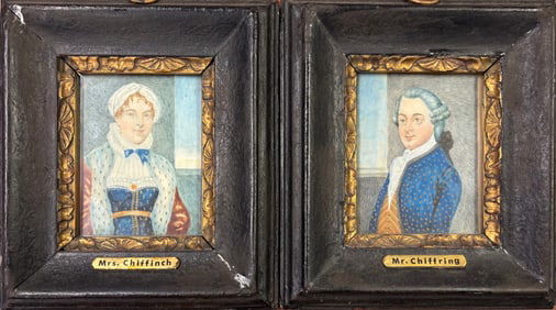 PR. MINIATURES, MR. CHIFFRING AND MRS. CHIFFINCH.