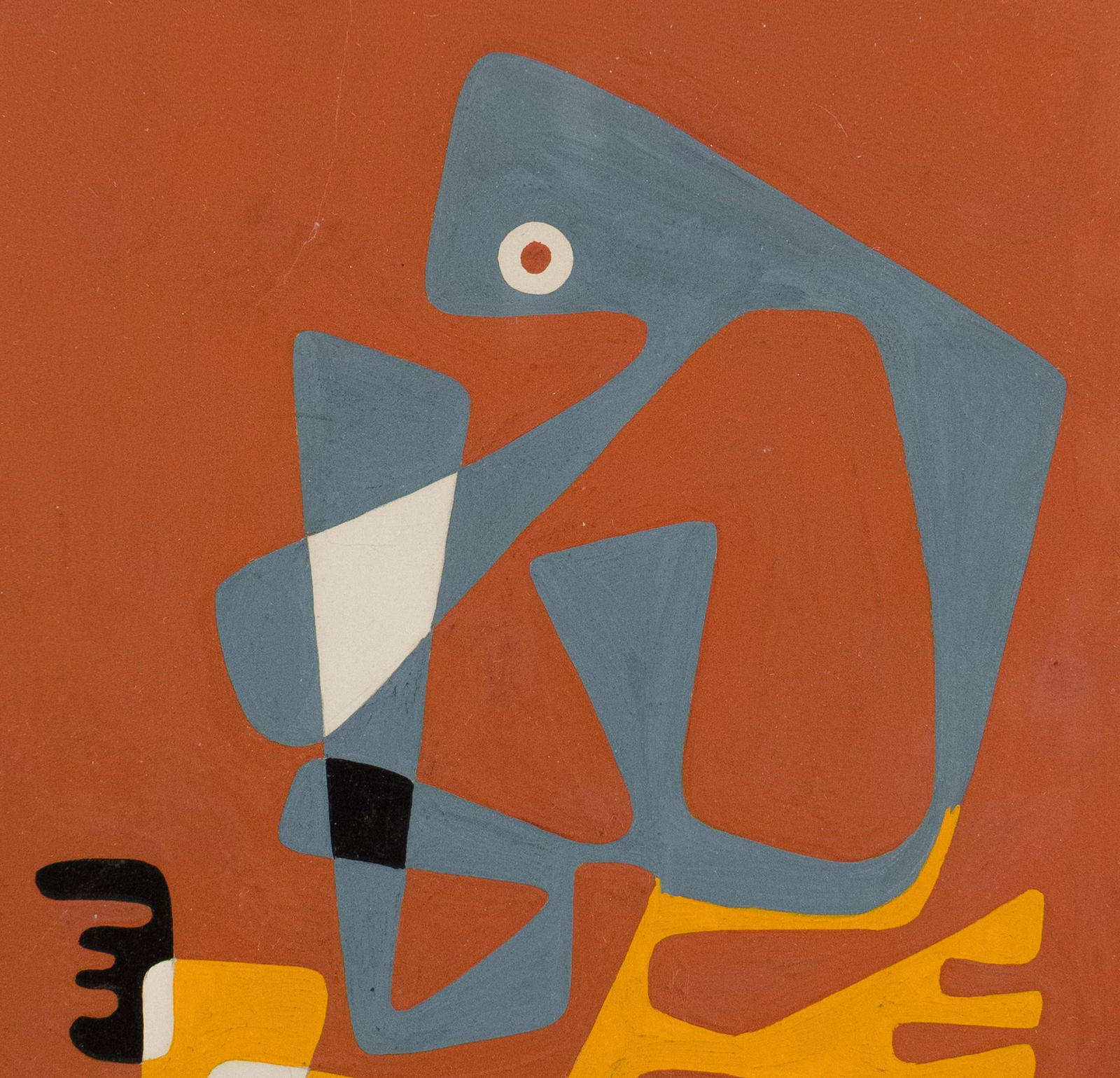 STEVE WHEELER TEMPERA, ABSTRACT. - 4