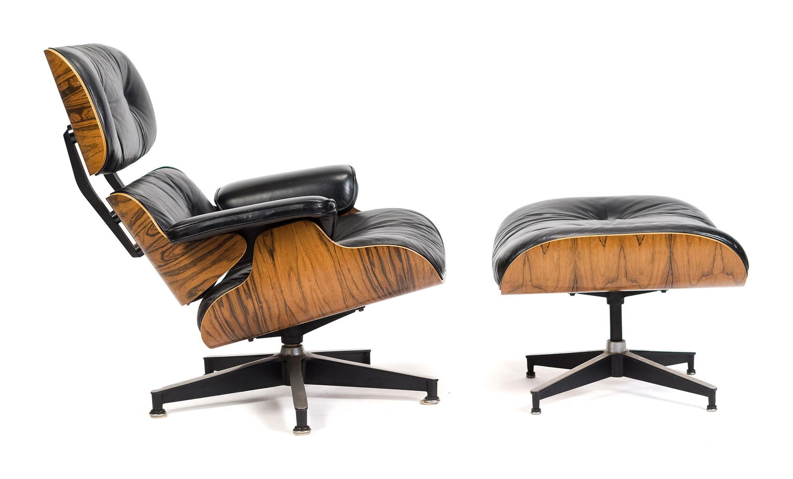 ICONIC HERMAN MILLER EAMES 670 LOUNGE & 671 OTTOMAN - 2