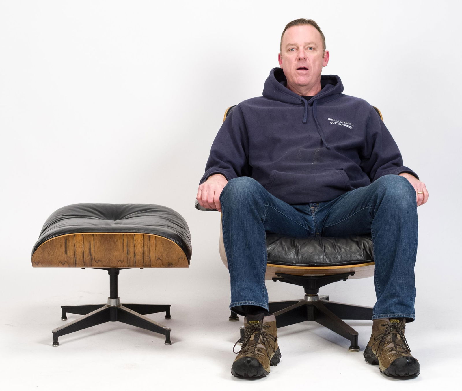 ICONIC HERMAN MILLER EAMES 670 LOUNGE & 671 OTTOMAN - 5