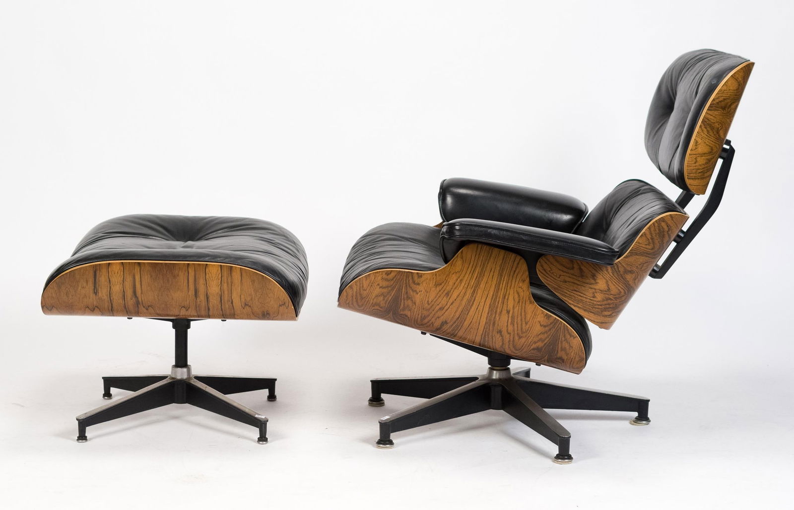 ICONIC HERMAN MILLER EAMES 670 LOUNGE & 671 OTTOMAN - 6