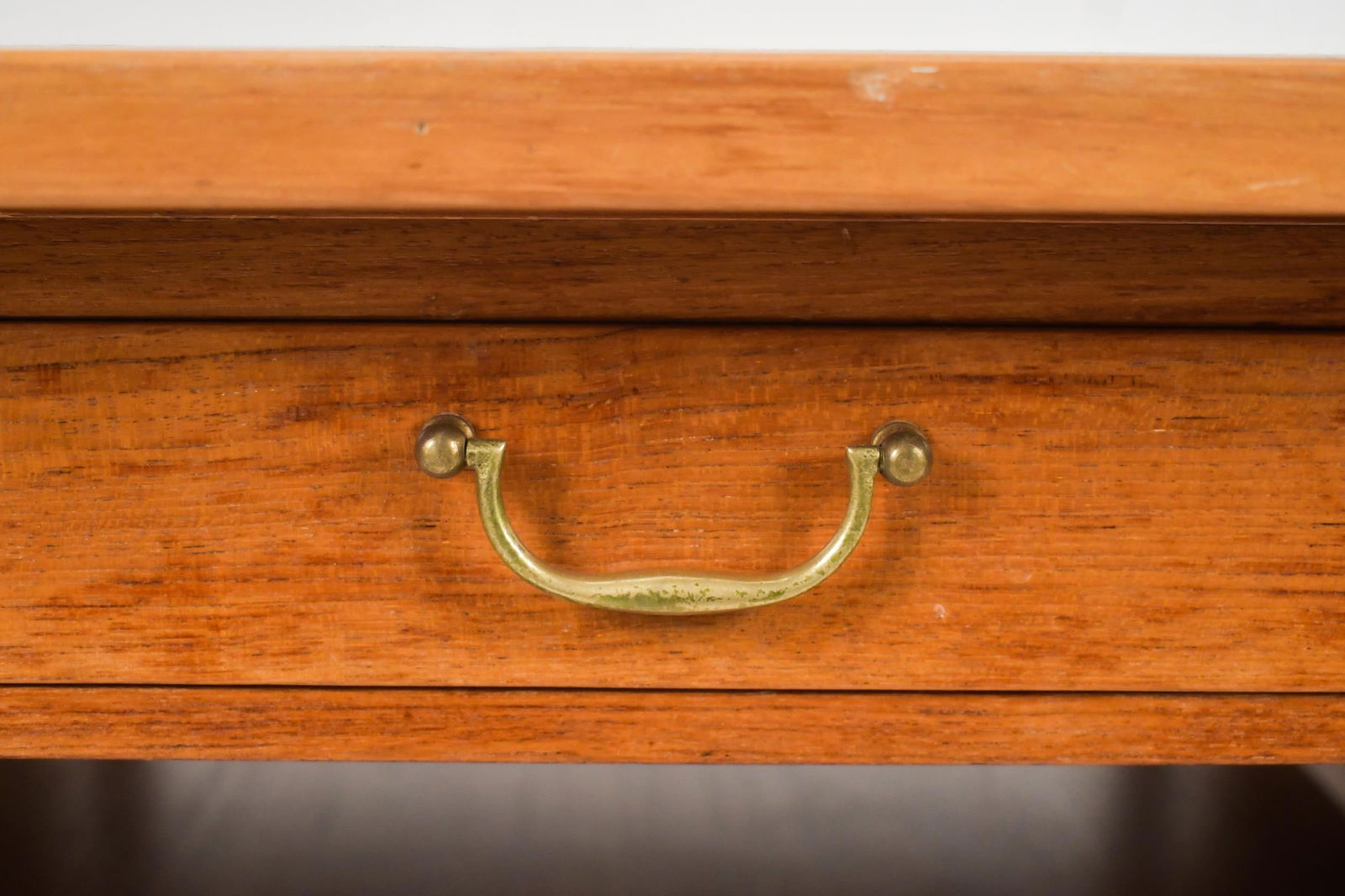 LUDVIG PONTOPPIDAN DANISH TEAK SERVING TROLLY. - 2