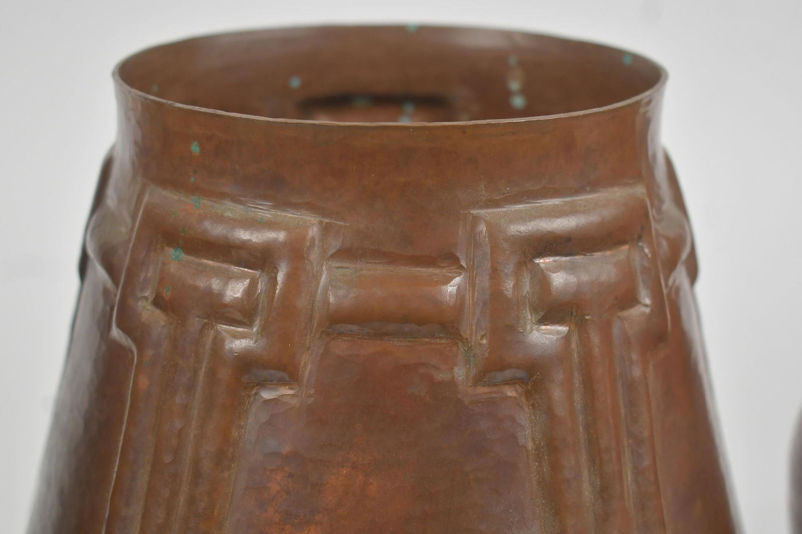 THREE RAMON RAMIREZ COPPER VASES. - 2