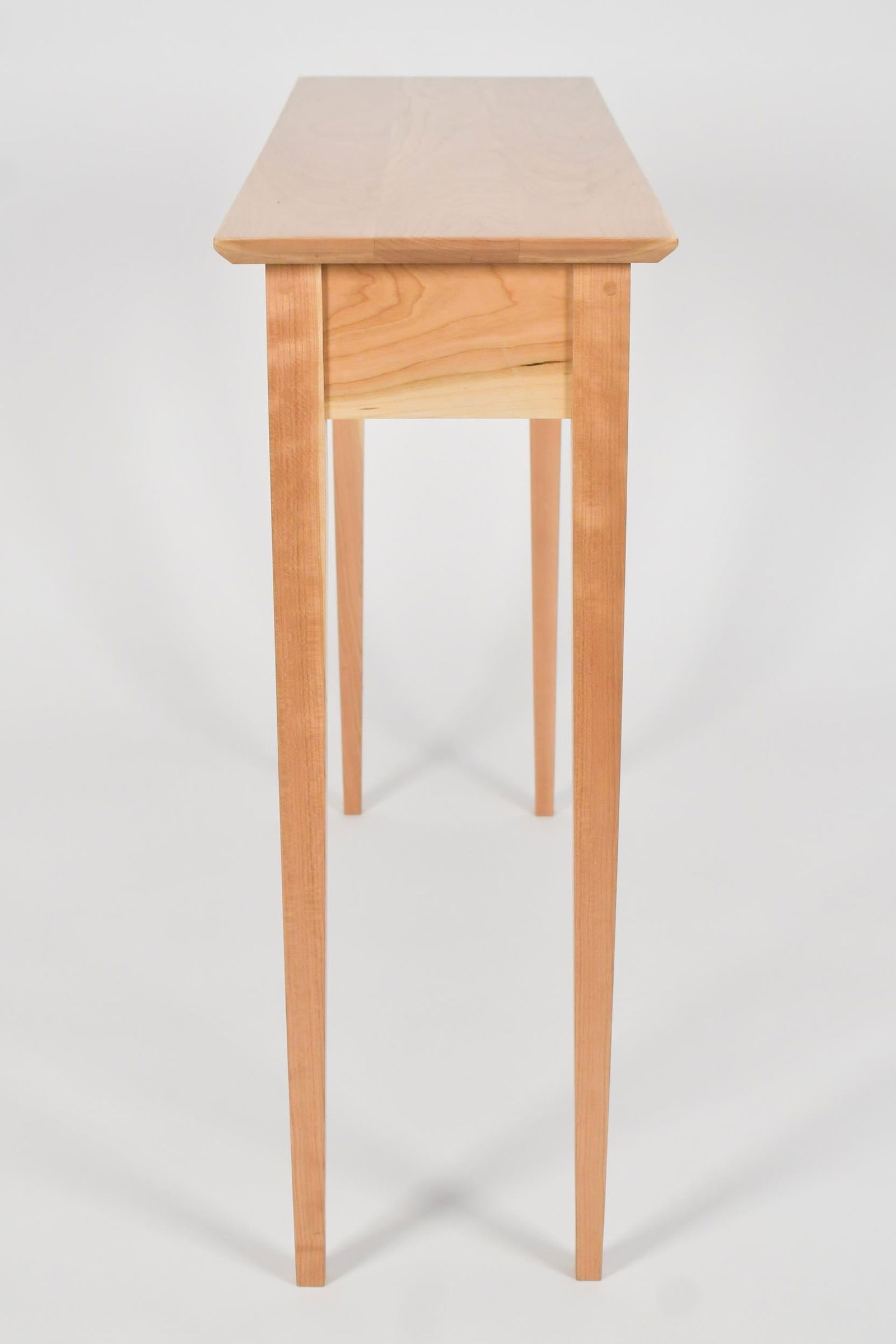 PHILIP COLONNA CHERRY CONSOLE TABLE. - 10