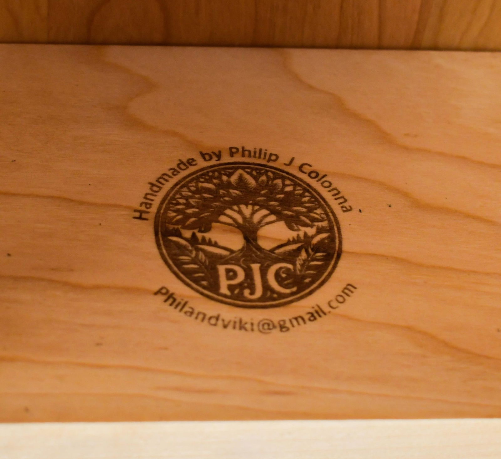 PHILIP COLONNA CHERRY CONSOLE TABLE. - 4