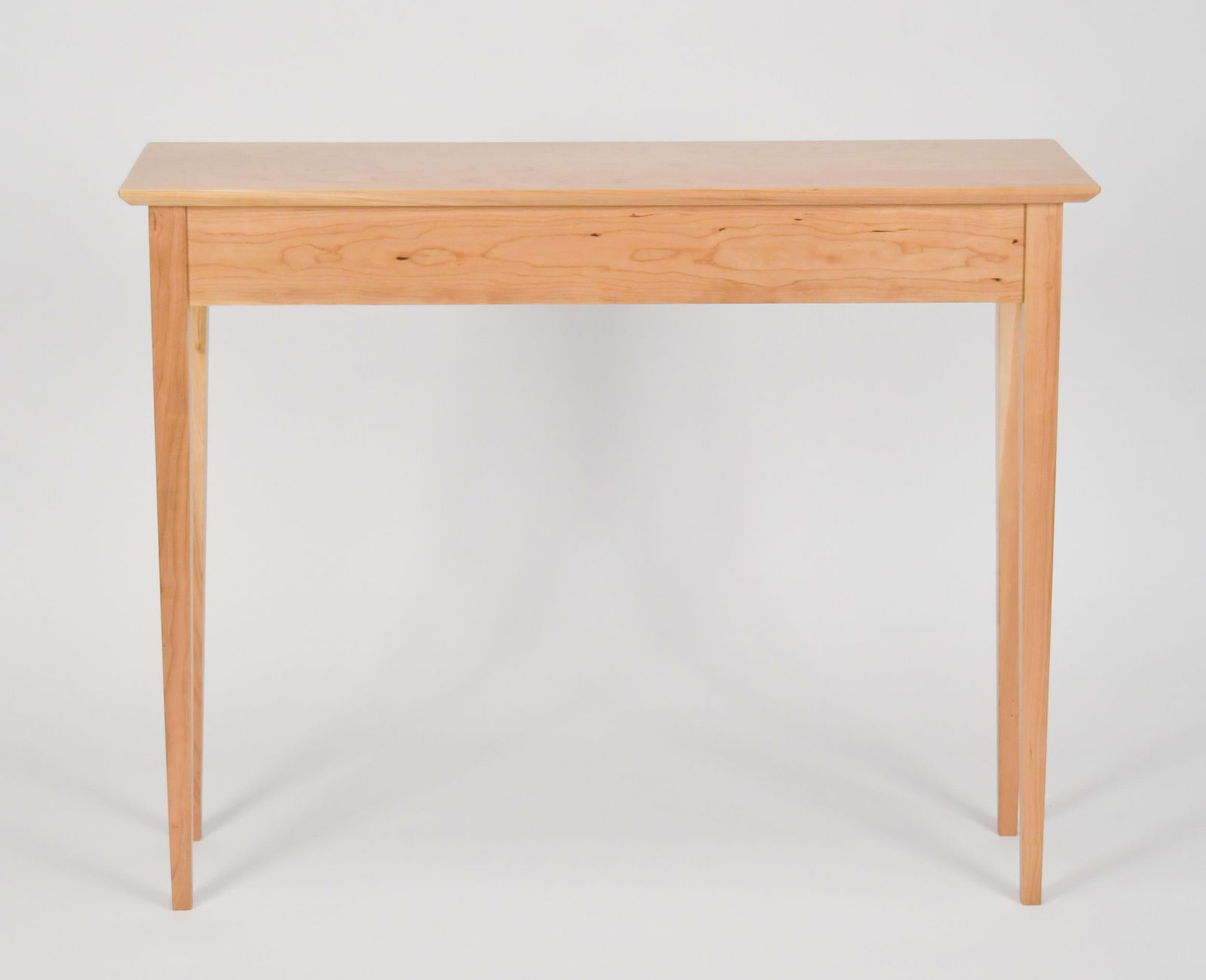 PHILIP COLONNA CHERRY CONSOLE TABLE. - 5
