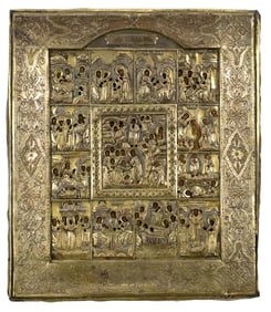 ANTIQUE RUSSIAN ICON.