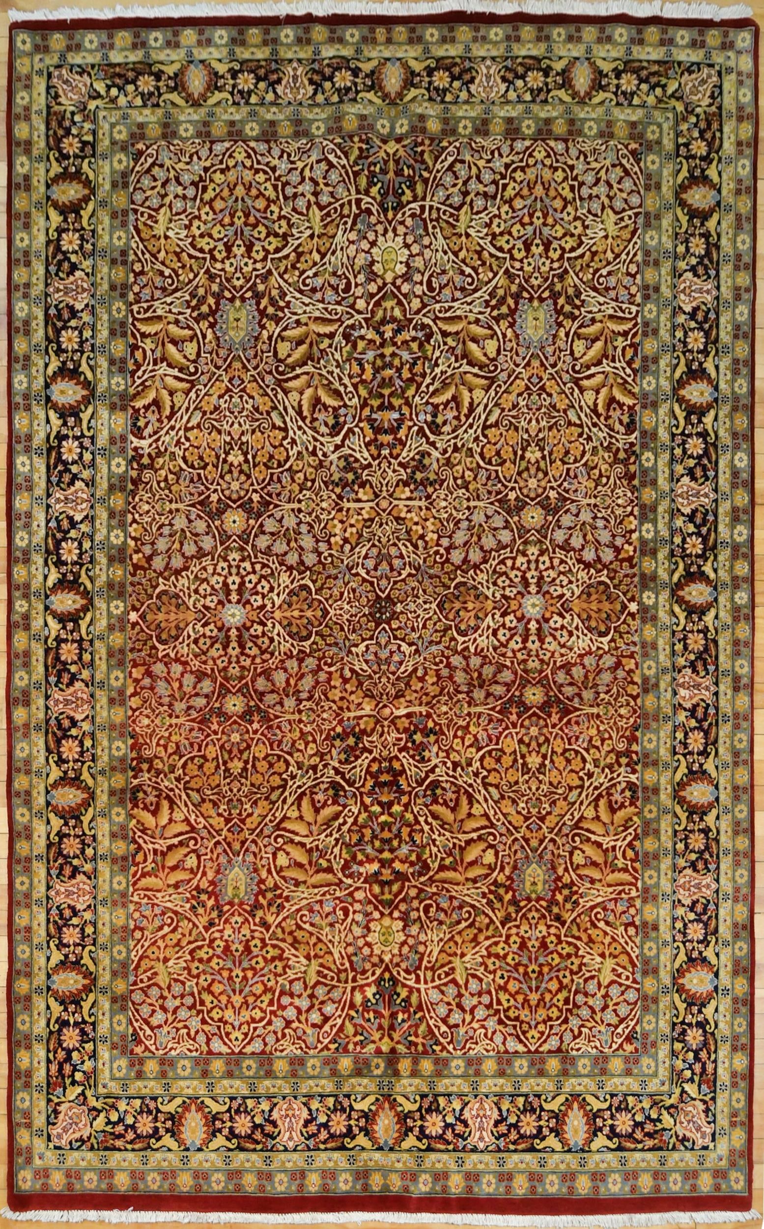VINTAGE ORIENTAL AREA RUG. (1 of 8)