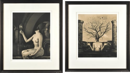 TWO DOMINICK ROUSE PHOTOGRAPHS.