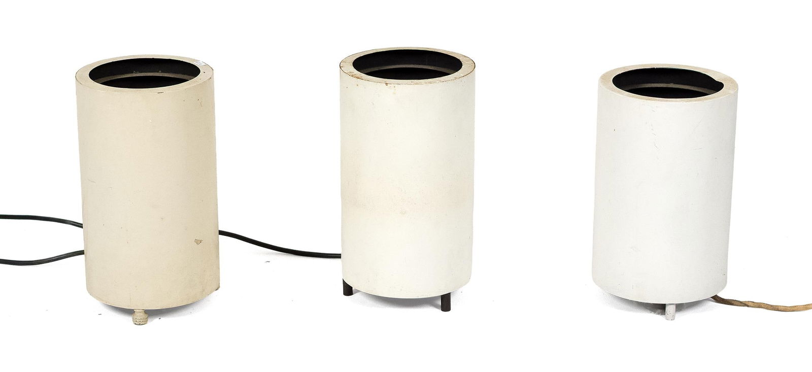 THREE PHILIP JOHNSON & RICHARD KELLY KLEIGL LAMPS. (1 of 5)