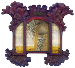 HOLLY LANE MIXED MEDIA, INTERSPECIES DISPLACEMENT.