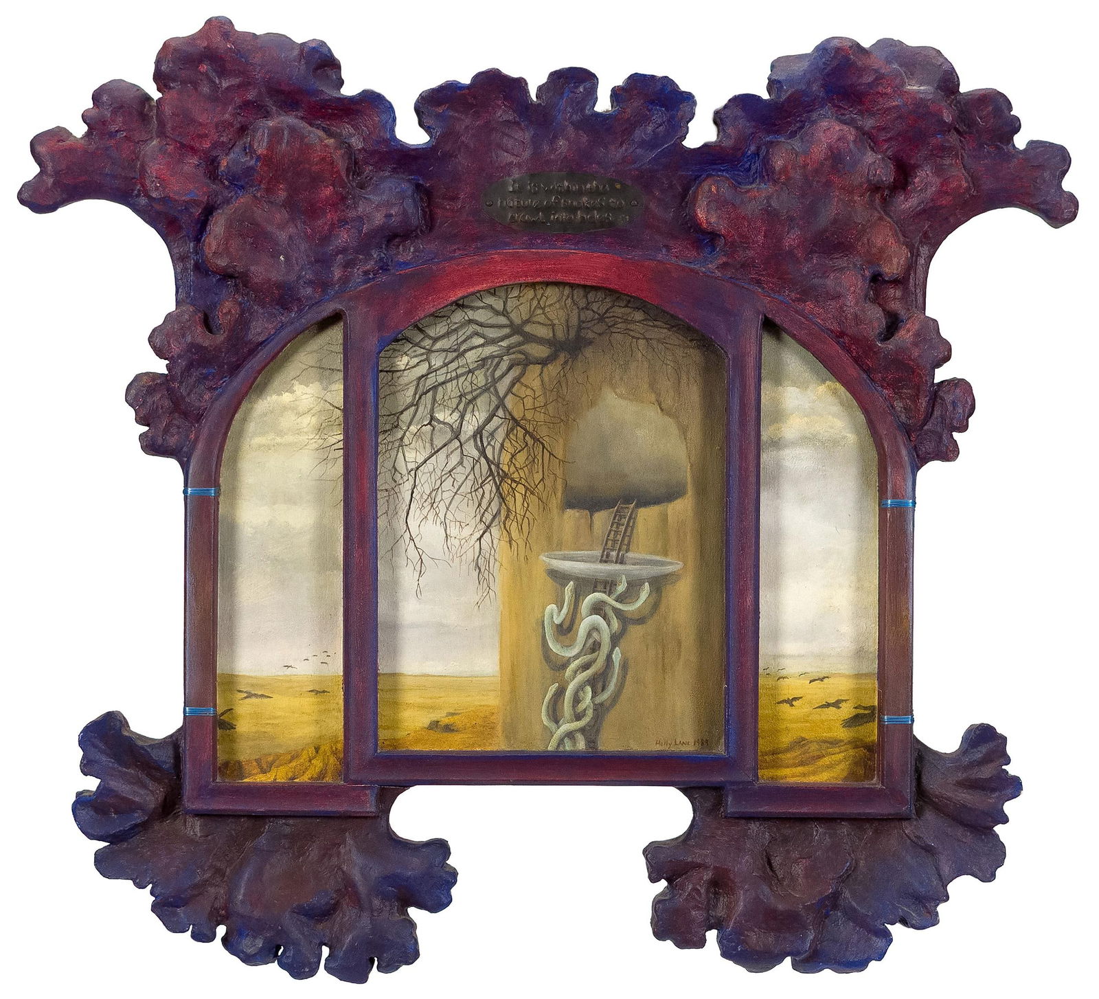 HOLLY LANE MIXED MEDIA, INTERSPECIES DISPLACEMENT. (1 of 11)