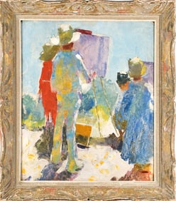 ISABELLE COLL OIL, PLEIN AIR PAINTERS.