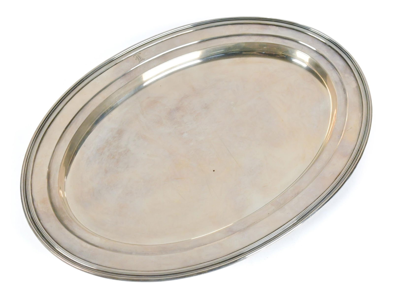 TIFFANY & CO. STERLING PLATTER. (1 of 7)