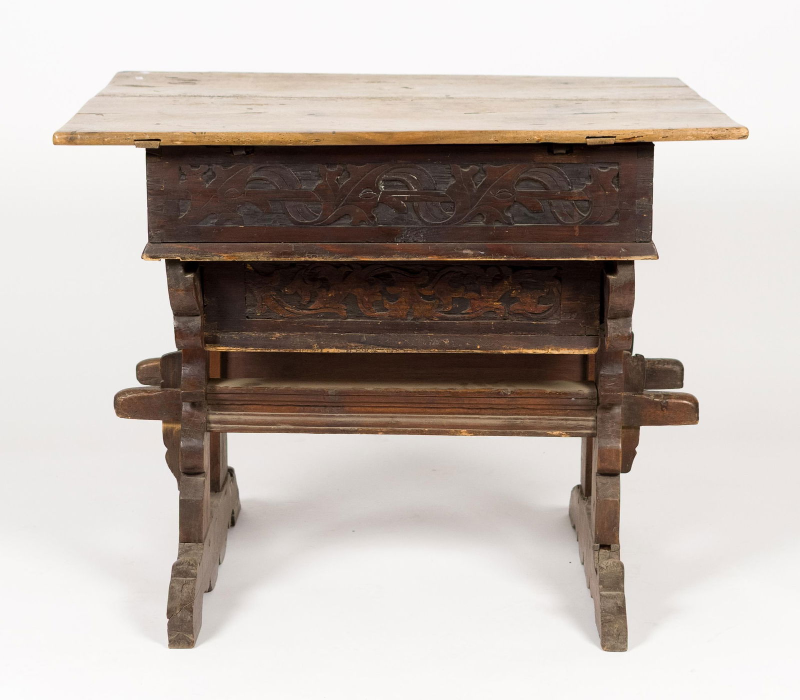 18TH C. ITALIAN BAROQUE TABLE. - 9