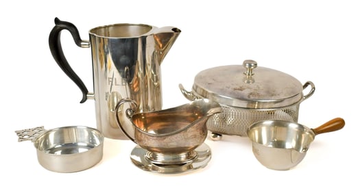 VINTAGE STERLING INCLUDING TIFFANY & CO., 6PCS.