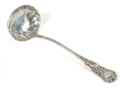 ANTIQUE TIFFANY & CO. ST. JAMES STERLING LADLE.