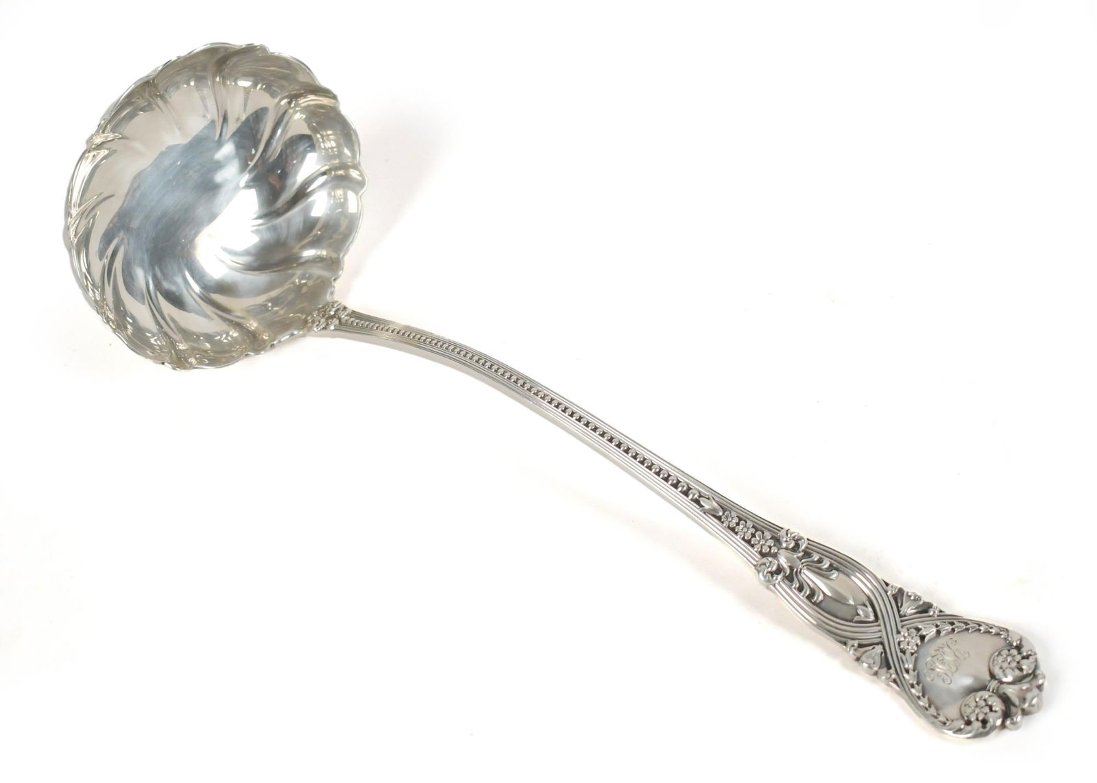 ANTIQUE TIFFANY & CO. ST. JAMES STERLING LADLE. (1 of 9)