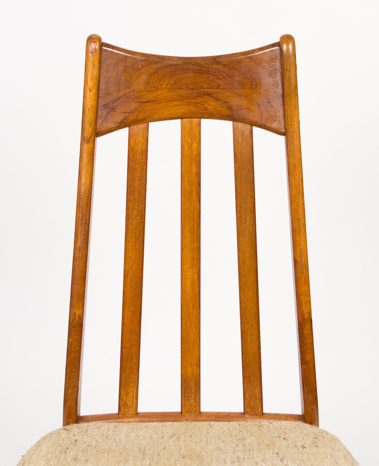 SIX VINTAGE DANISH TEAK DINING CHAIRS - 4