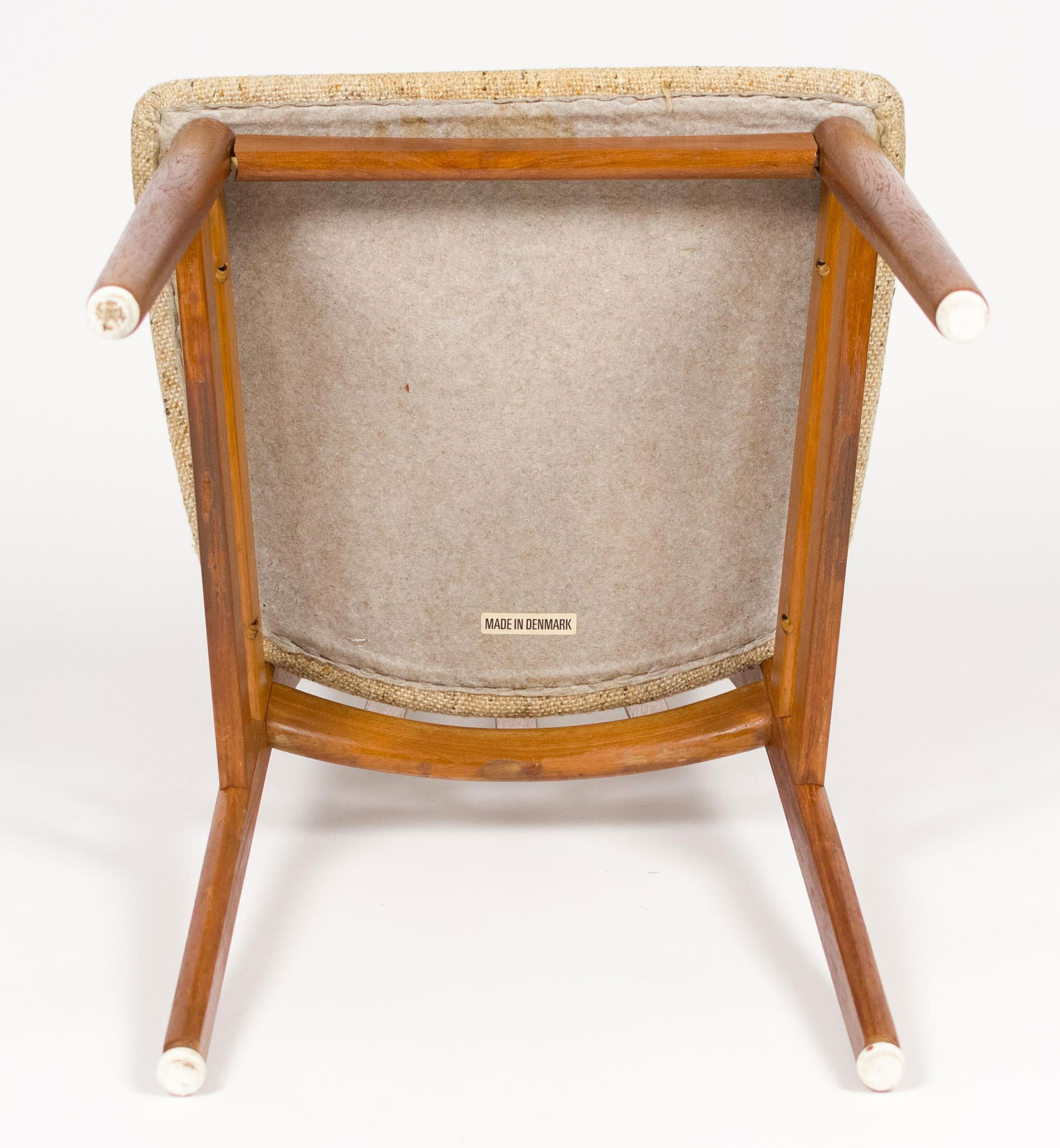 SIX VINTAGE DANISH TEAK DINING CHAIRS - 9