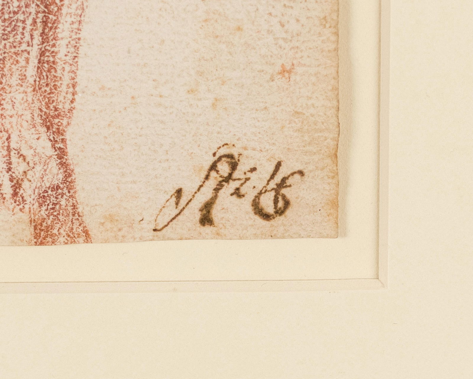 OLD MASTER STYLE FIGURE STUDY. - 4