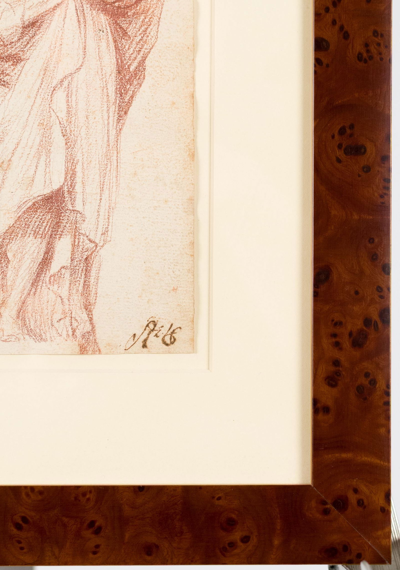 OLD MASTER STYLE FIGURE STUDY. - 8