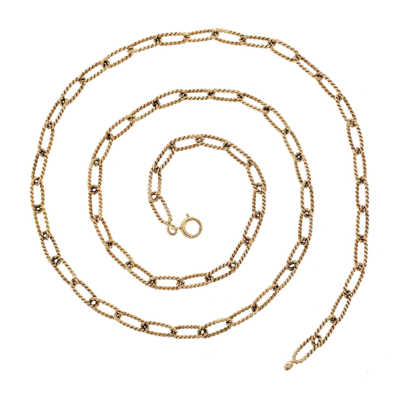 VINTAGE 14K GOLD TIFFANY & CO. NECKLACE. (1 of 2)