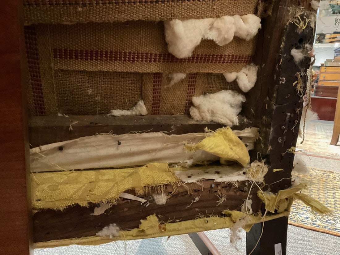 RARE 18TH C. CHIPPENDALE RHODE ISLAND SOFA. - 13